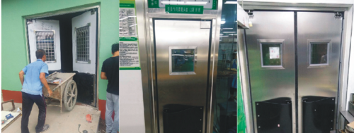 不锈钢防撞门图片 不锈钢防撞门图片